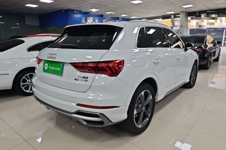 Used Audi Q3 2019 40 TFSI Fashion Dynamic Model Rear Right 45 Deg