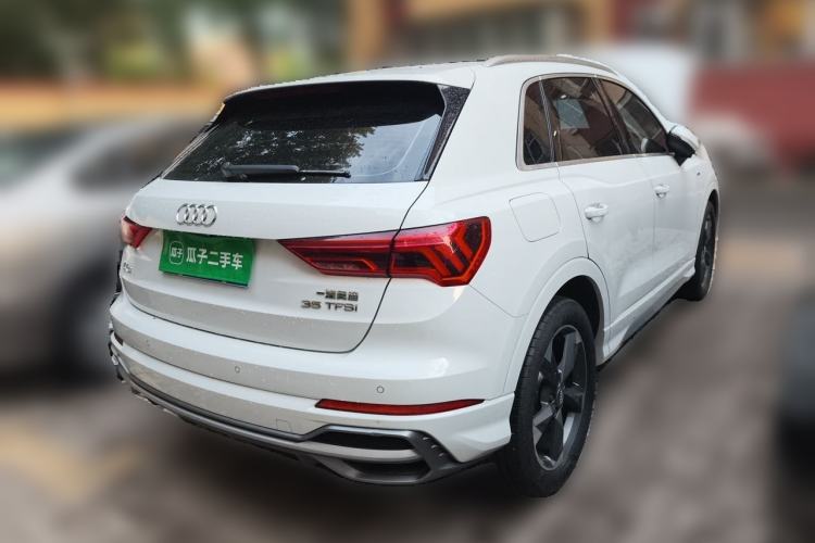 Used Audi Q3 2019 35 TFSI Fashion Dynamic Model Rear Right 45 Deg