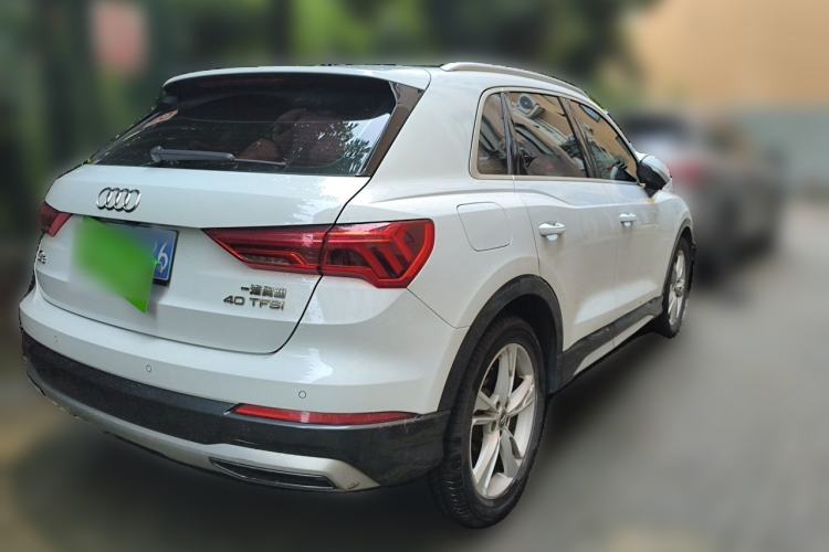 Used Audi Q3 2019 40 TFSI Fashionable and Elegant Model Rear Right 45 Deg