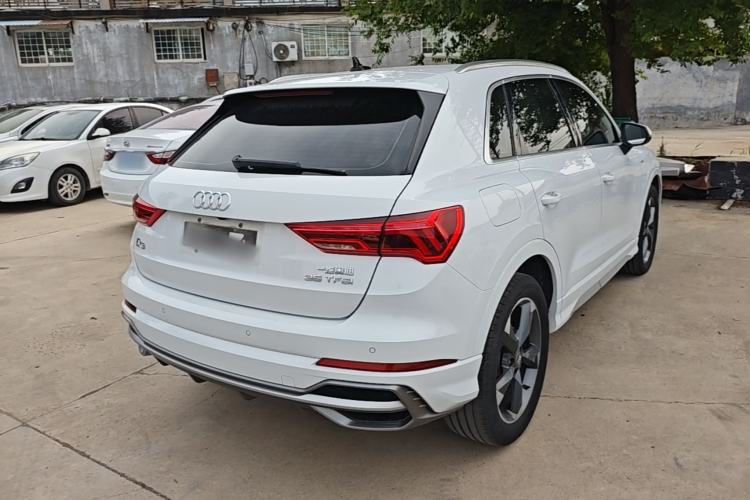 Used Audi Q3 2019 35 TFSI Fashion Dynamic Model Rear Right 45 Deg