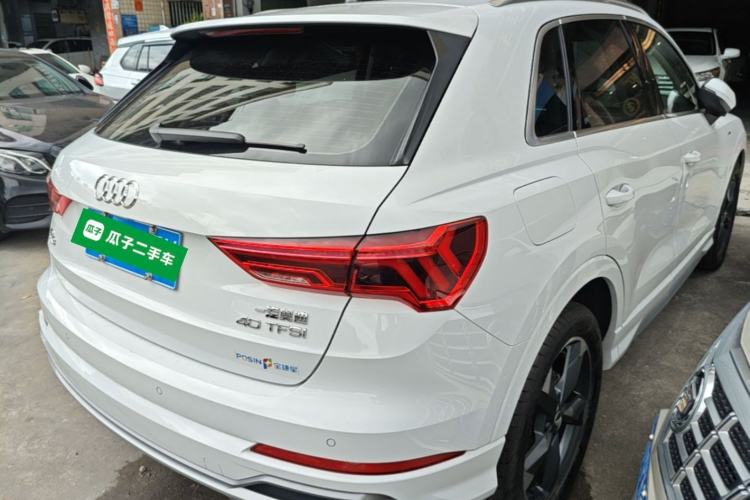 Used Audi Q3 2019 40 TFSI Fashion Dynamic Model Rear Right 45 Deg