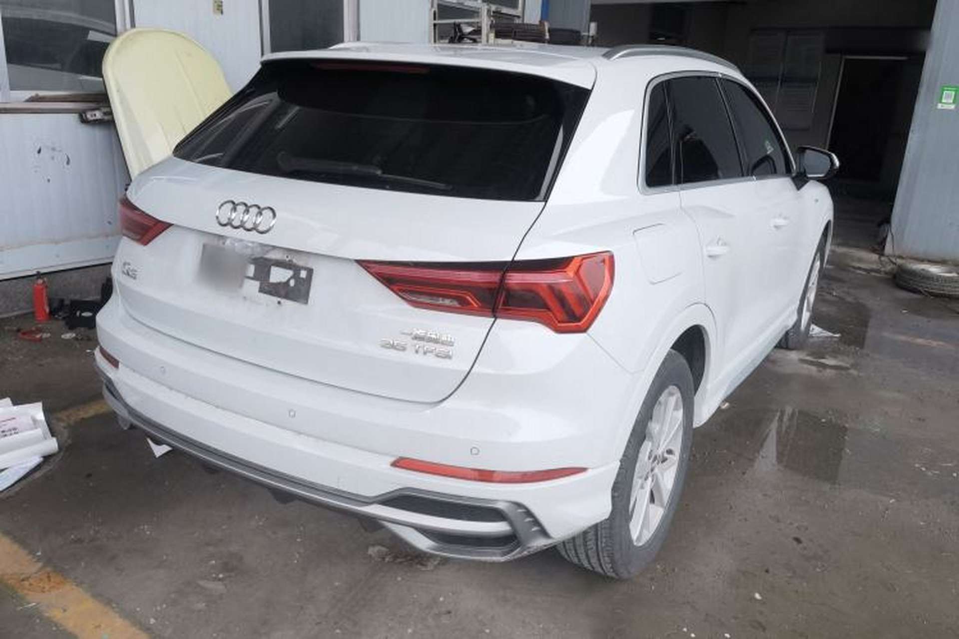 Used Audi Q3 2019 35 TFSI Advanced Dynamic Edition Rear Right 45 Deg