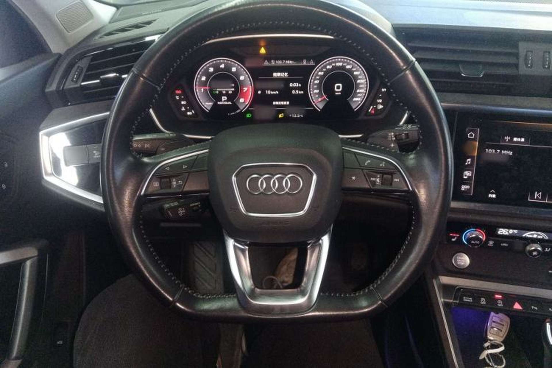 Used Audi Q3 2019 45 TFSI quattro Luxury Dynamic Edition Steering Wheel
