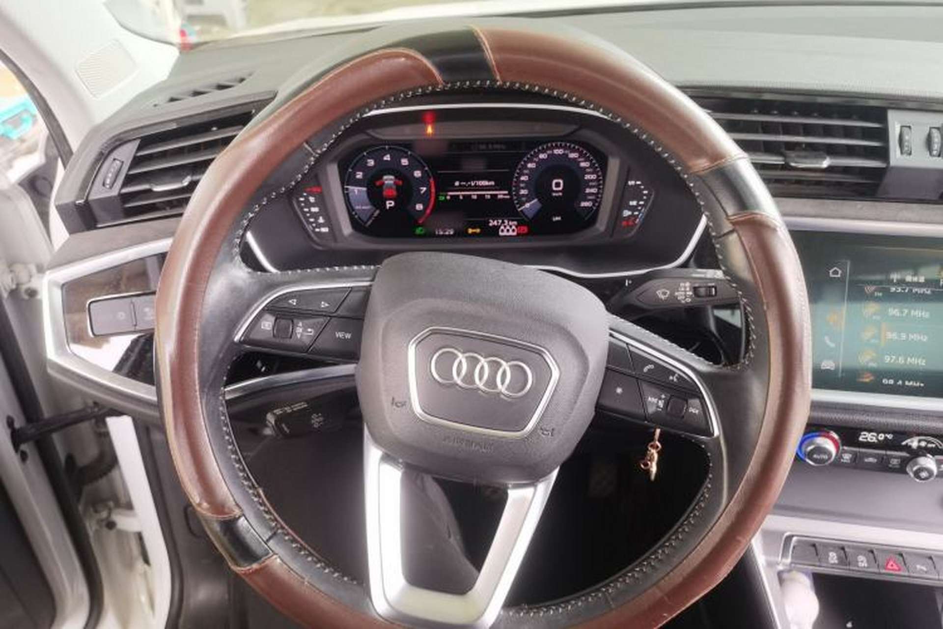 Used Audi Q3 2019 35 TFSI Advanced Dynamic Edition Steering Wheel