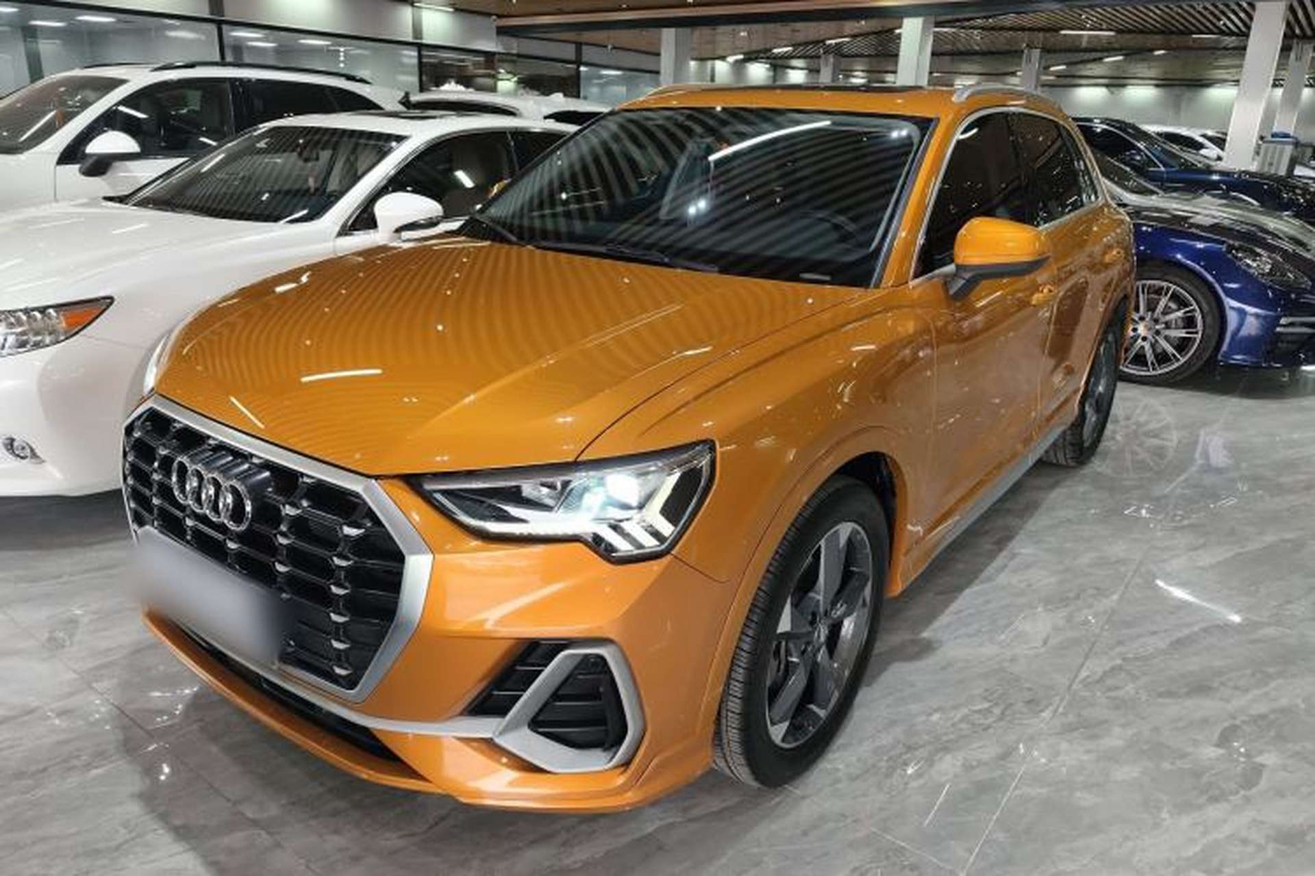 Used Audi Q3 2019 40 TFSI Fashion Dynamic Model Front Left 45 Deg