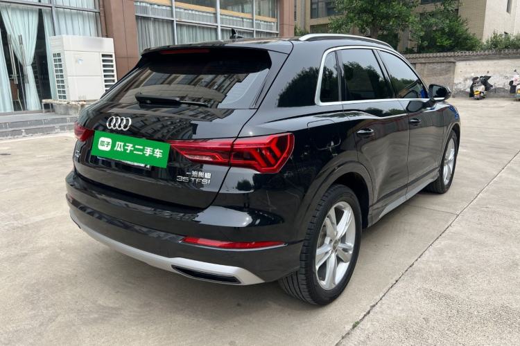 Used Audi Q3 2020 35 TFSI Fashionable and Elegant Model Rear Right 45 Deg