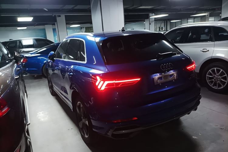Used Audi Q3 2020 35 TFSI Fashion Dynamic Model Rear Left 45 Deg
