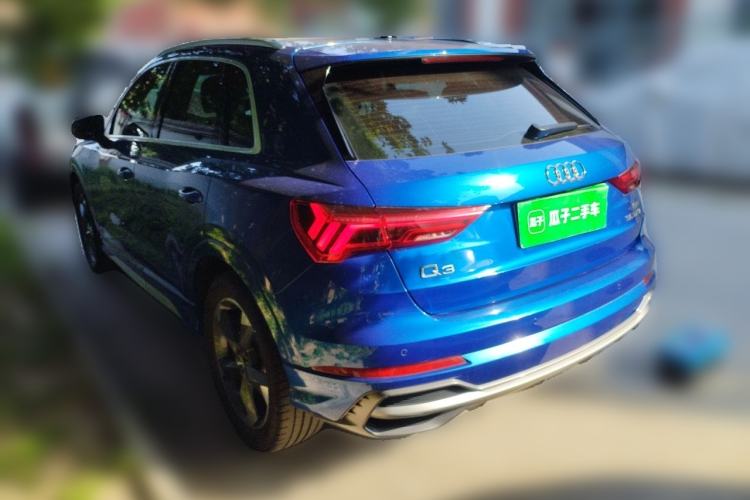 Used Audi Q3 2020 35 TFSI Fashion Dynamic Model Rear Left 45 Deg