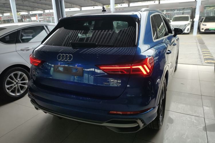 Used Audi Q3 2020 35 TFSI Fashion Dynamic Model Rear Right 45 Deg