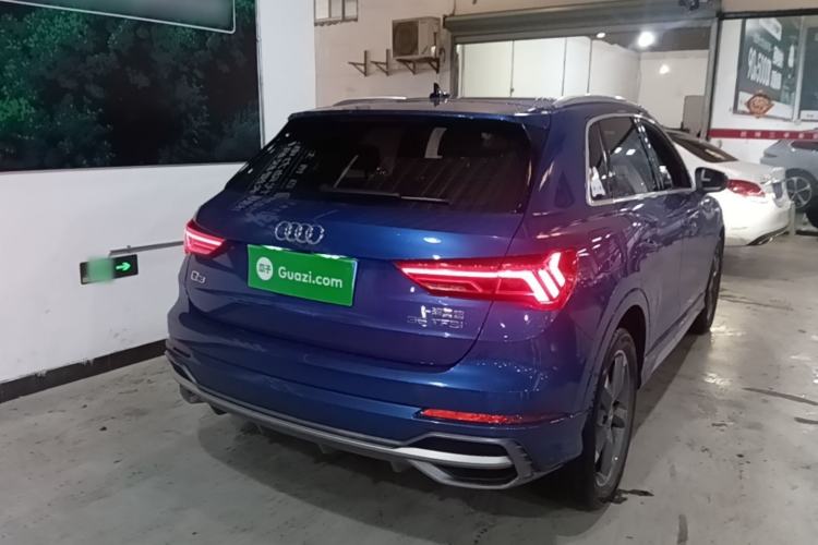 Used Audi Q3 2020 35 TFSI Fashion Dynamic Model Rear Right 45 Deg