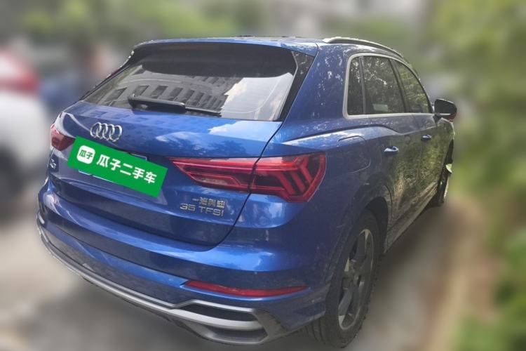 Used Audi Q3 2020 35 TFSI Fashion Dynamic Model Rear Right 45 Deg