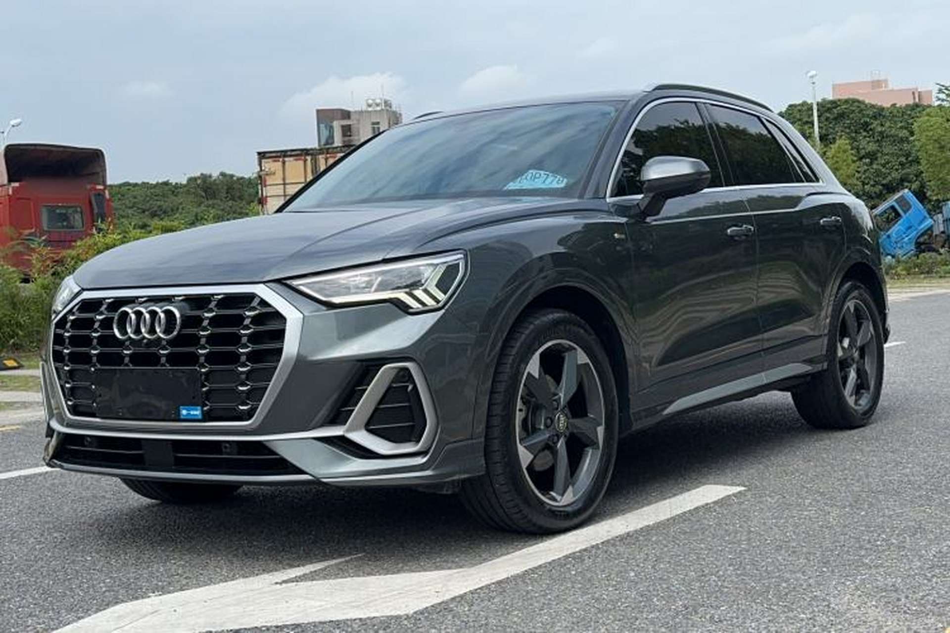 Used Audi Q3 2020 35 TFSI Fashion Dynamic Model Front Left 45 Deg
