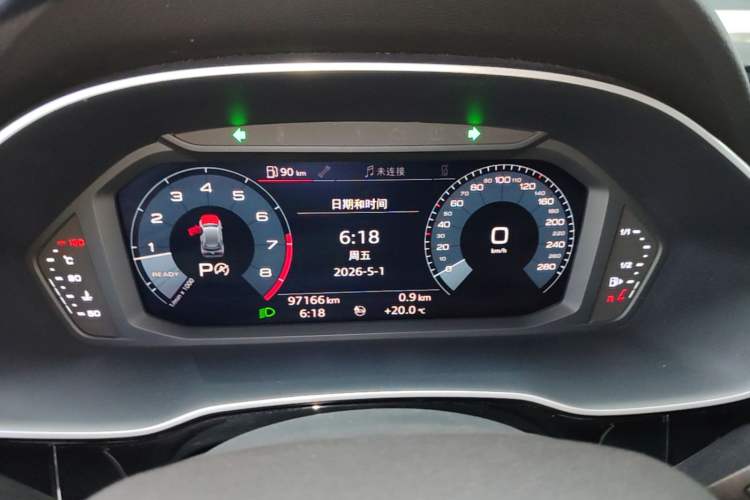 Used Audi Q3 2020 45 TFSI quattro Fashion Dynamic Model Instrument Cluster