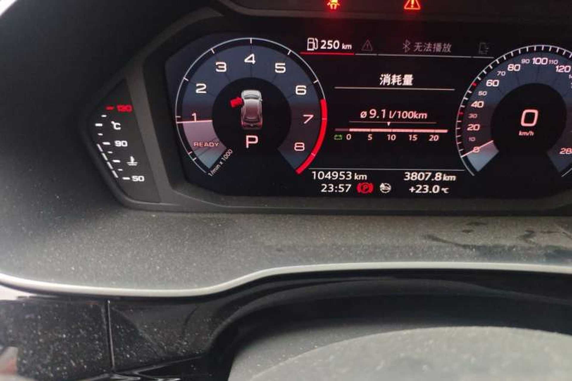 Used Audi Q3 2020 35 TFSI Ambition Dynamic Edition Odometer Close Up