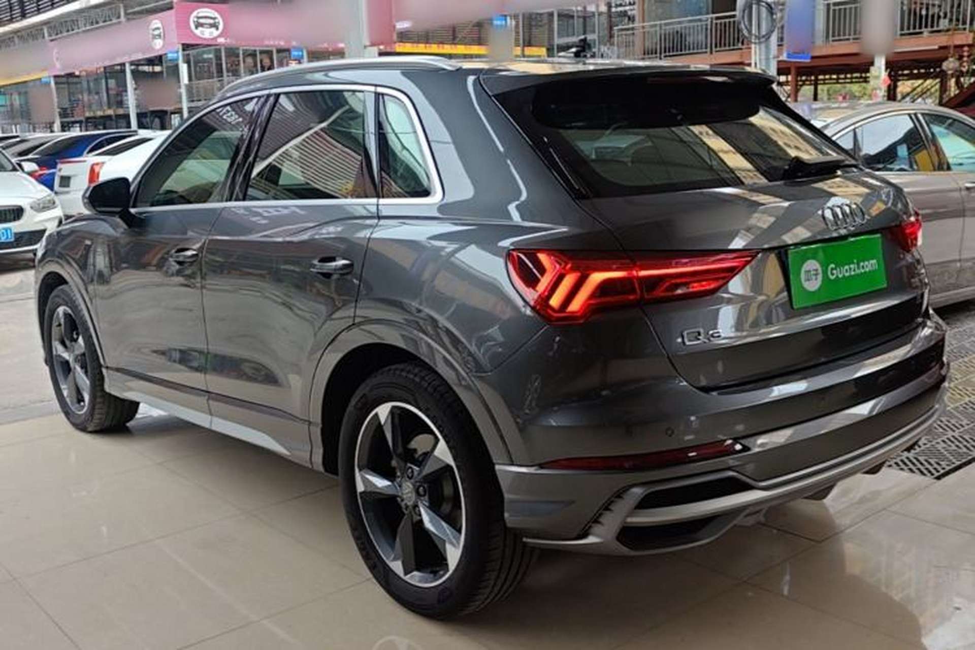 Used Audi Q3 2020 35 TFSI Fashion Dynamic Model Rear Left 45 Deg