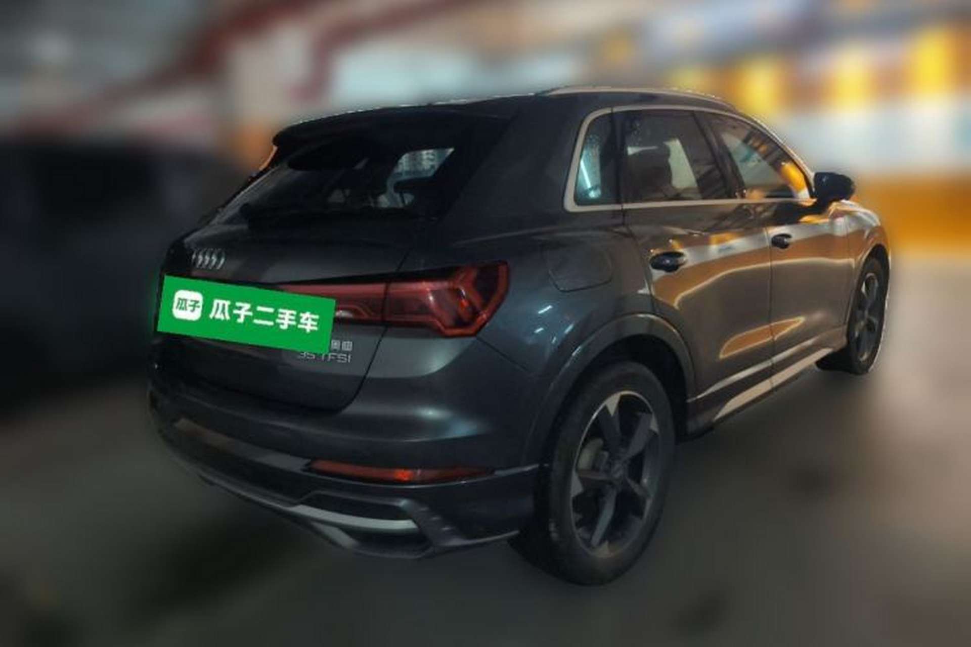 Used Audi Q3 2020 35 TFSI Fashion Dynamic Model Rear Right 45 Deg