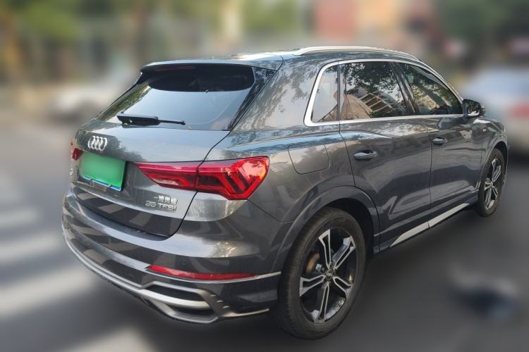 Used Audi Q3 2020 35 TFSI Fashion Dynamic Model Rear Right 45 Deg