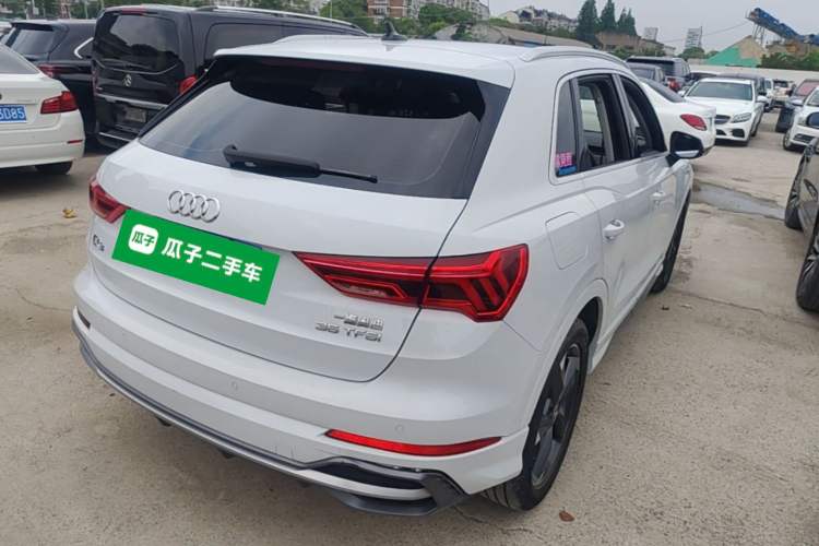 Used Audi Q3 2020 35 TFSI Fashion Dynamic Model Rear Right 45 Deg
