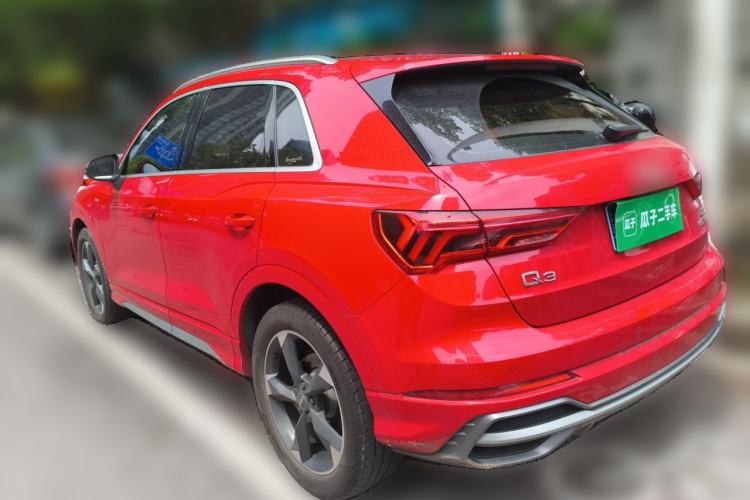 Used Audi Q3 2020 35 TFSI Fashion Dynamic Model Rear Left 45 Deg