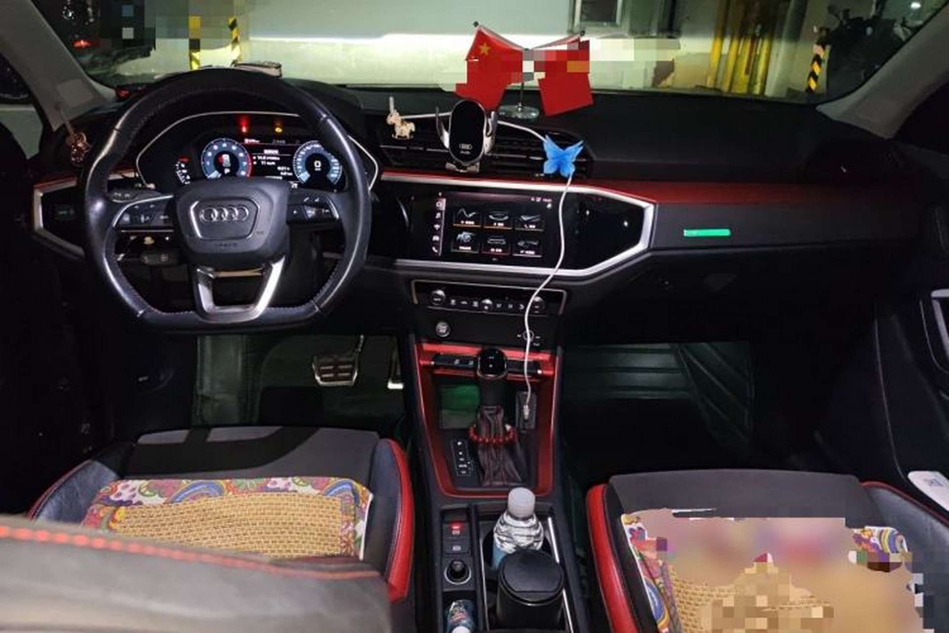 Used Audi Q3 2020 40 TFSI Fashion Dynamic Model Center Console