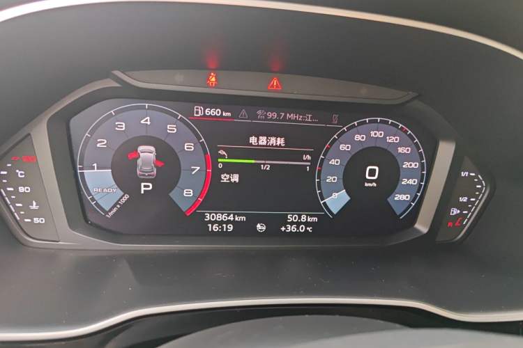 Used Audi Q3 2020 35 TFSI Fashionable and Elegant Model Instrument Cluster