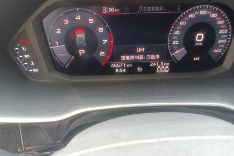 Used Audi Q3 2020 35 TFSI Ambition Dynamic Edition Odometer Close Up