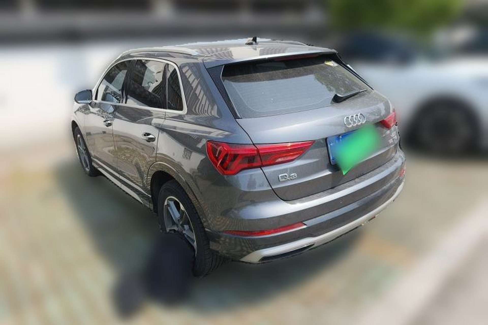 Used Audi Q3 2020 35 TFSI Fashionable and Elegant Model Rear Left 45 Deg