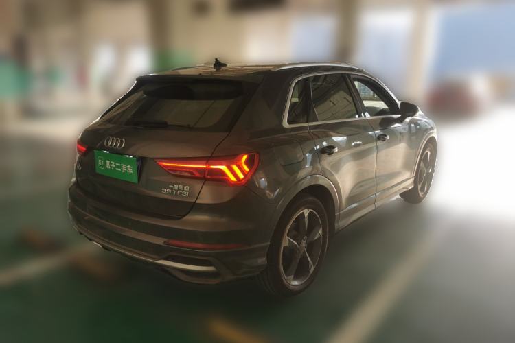 Used Audi Q3 2020 35 TFSI Fashion Dynamic Model Rear Right 45 Deg