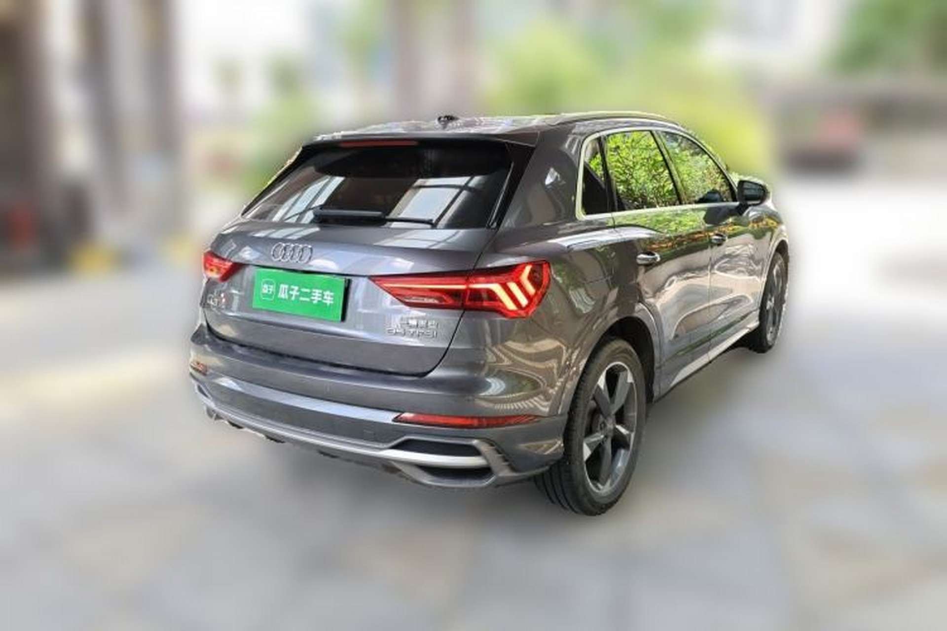 Used Audi Q3 2020 35 TFSI Fashion Dynamic Model Rear Right 45 Deg