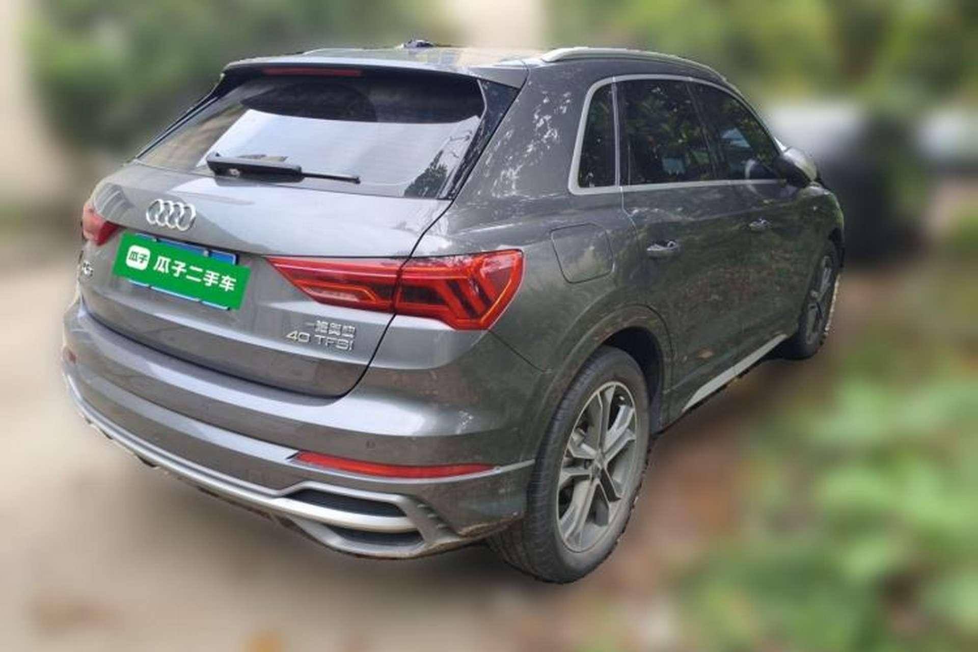 Used Audi Q3 2020 40 TFSI Fashion Dynamic Model Rear Right 45 Deg