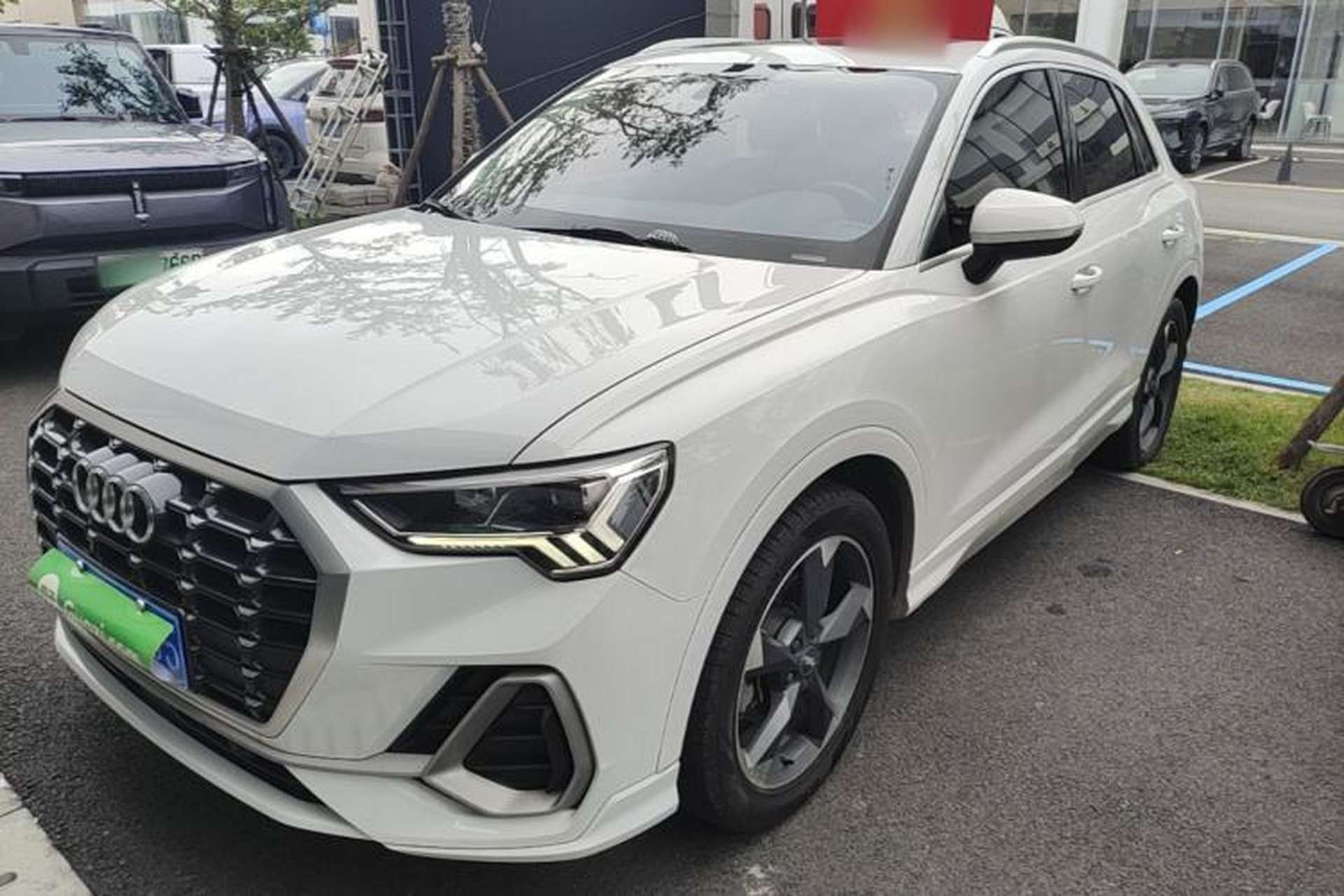 Used Audi Q3 2020 35 TFSI Fashion Dynamic Model Front Left 45 Deg