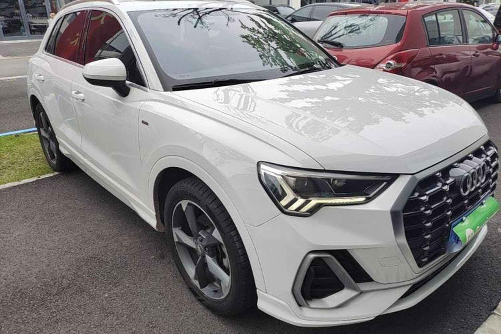 Used Audi Q3 2020 35 TFSI Fashion Dynamic Model Front Right 45 Deg