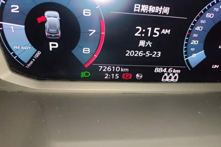 Used Audi Q3 2020 35 TFSI Ambition Dynamic Edition Odometer Close Up