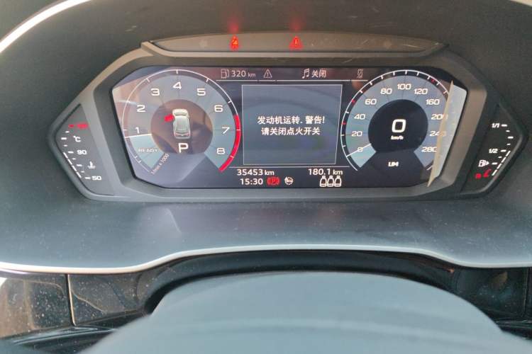 Used Audi Q3 2020 35 TFSI Ambition Dynamic Edition Odometer Close Up