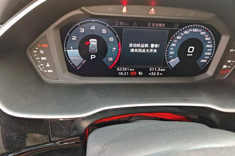 Used Audi Q3 2020 35 TFSI Ambition Dynamic Edition Odometer Close Up
