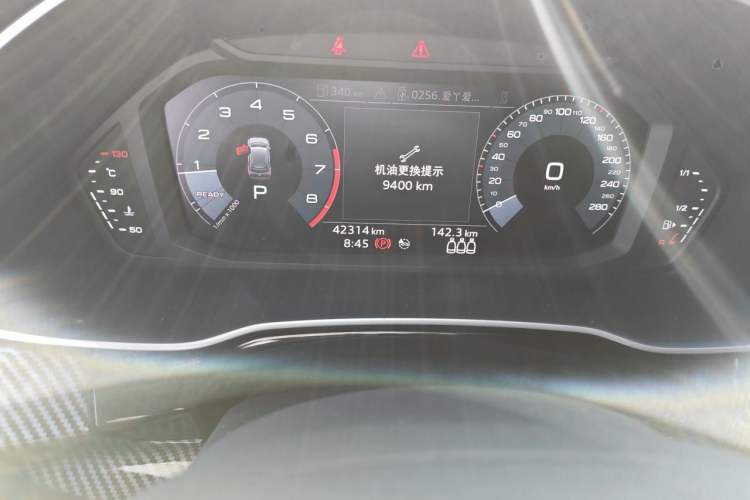 Used Audi Q3 2020 35 TFSI Ambition Dynamic Edition Odometer Close Up