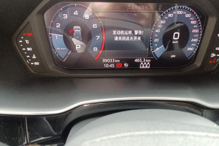 Used Audi Q3 2020 35 TFSI Ambition Dynamic Edition Odometer Close Up
