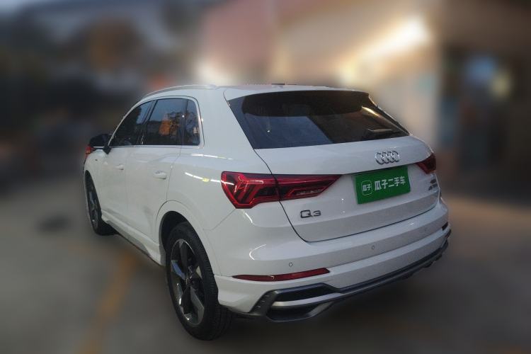 Used Audi Q3 2020 35 TFSI Fashion Dynamic Model Rear Left 45 Deg