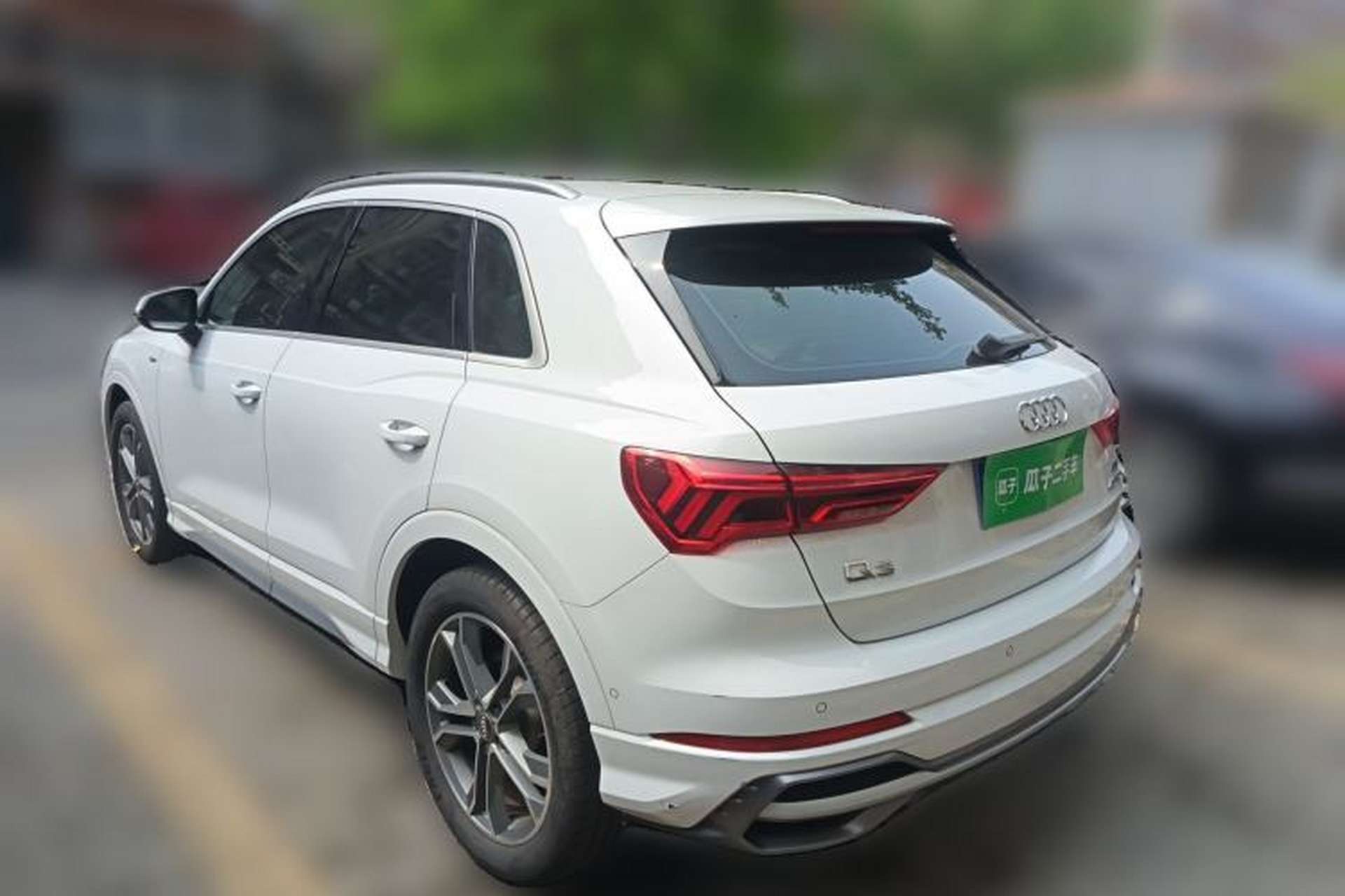 Used Audi Q3 2020 40 TFSI Fashion Dynamic Model Rear Left 45 Deg