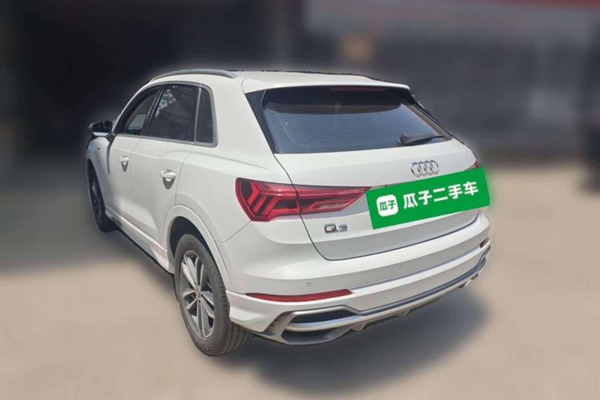 Used Audi Q3 2020 35 TFSI Ambition Dynamic Edition Rear Left 45 Deg