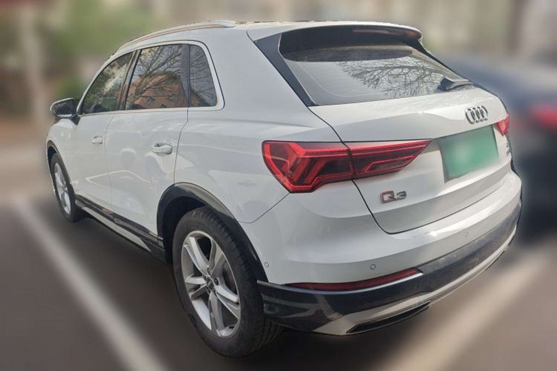 Used Audi Q3 2020 35 TFSI Fashion Dynamic Model Rear Left 45 Deg