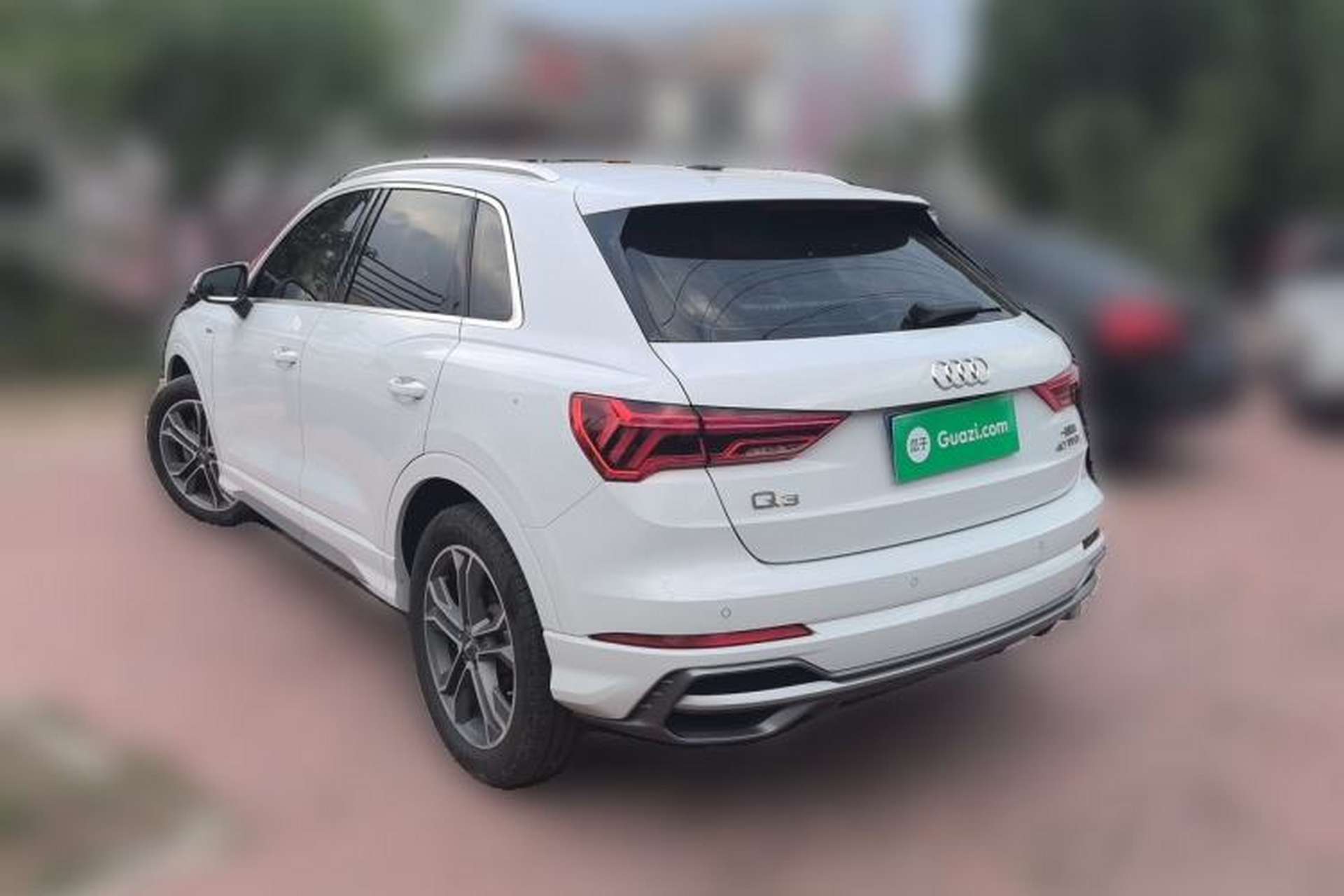 Used Audi Q3 2020 40 TFSI Fashion Dynamic Model Rear Left 45 Deg