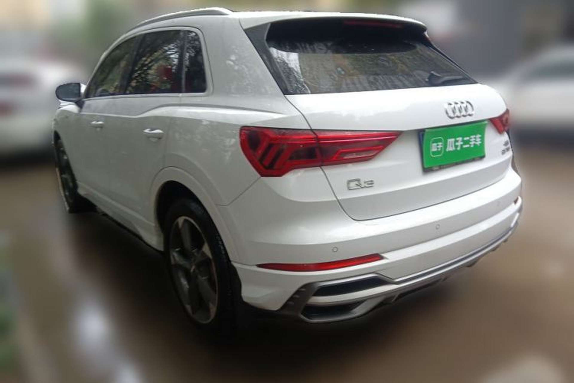 Used Audi Q3 2020 35 TFSI Fashion Dynamic Model Rear Left 45 Deg