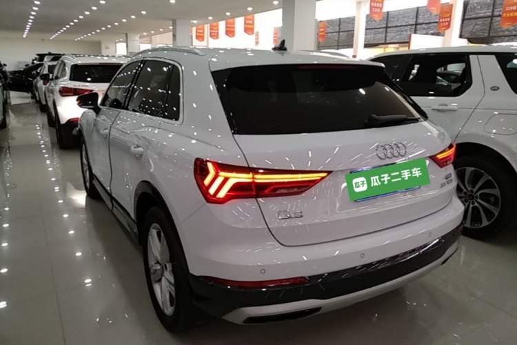 Used Audi Q3 2020 35 TFSI Fashionable and Elegant Model Rear Left 45 Deg