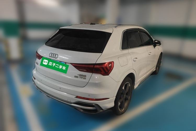 Used Audi Q3 2020 35 TFSI Fashion Dynamic Model Rear Right 45 Deg