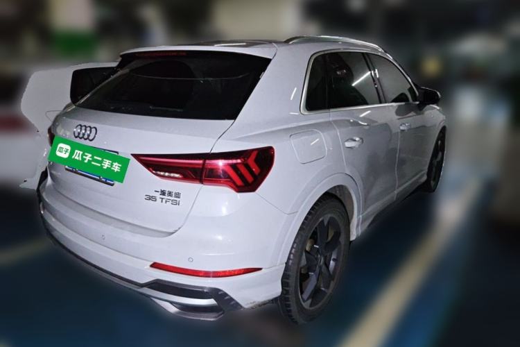 Used Audi Q3 2020 35 TFSI Fashion Dynamic Model Rear Right 45 Deg