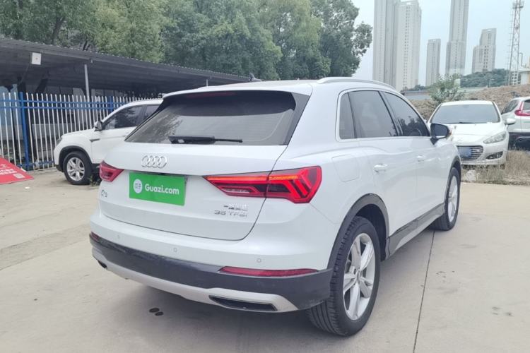 Used Audi Q3 2020 35 TFSI Fashionable and Elegant Model Rear Right 45 Deg