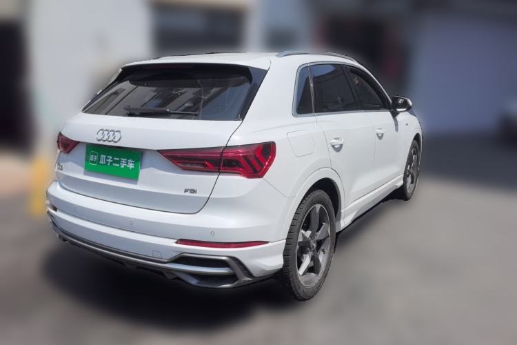 Used Audi Q3 2020 35 TFSI Fashion Dynamic Model Rear Right 45 Deg