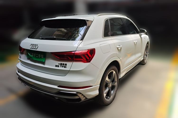 Used Audi Q3 2020 35 TFSI Fashion Dynamic Model Rear Right 45 Deg