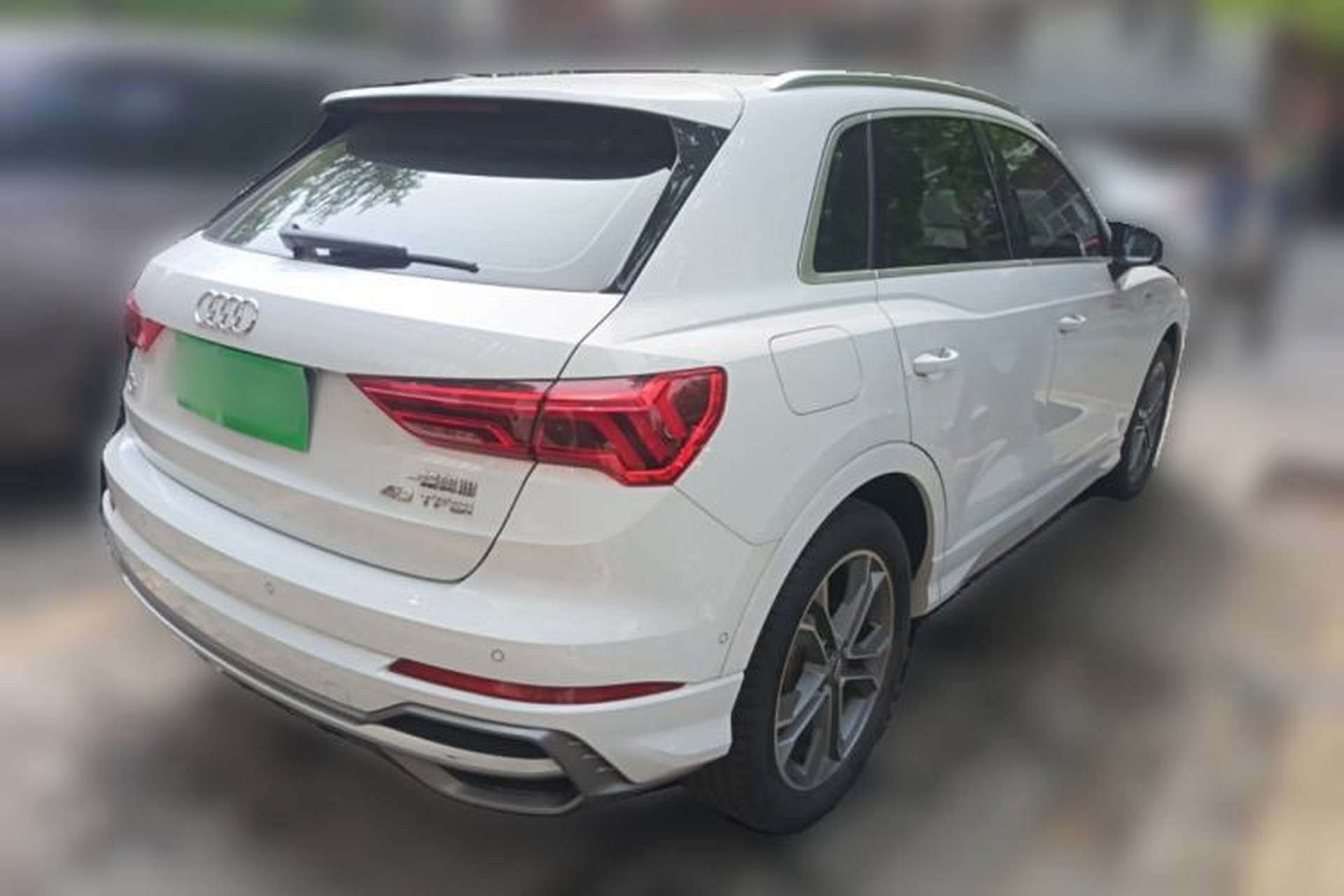 Used Audi Q3 2020 40 TFSI Fashion Dynamic Model Rear Right 45 Deg